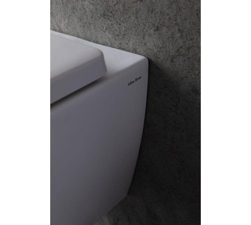 Крышка-сиденье для унитаза Allen Brau Liberty 4.33006.20 белый глянец