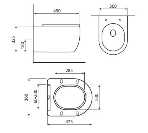Крышка-сиденье для унитаза Allen Brau Fantasy Smartfix, Soft-Close 4.11005.20 белый глянец