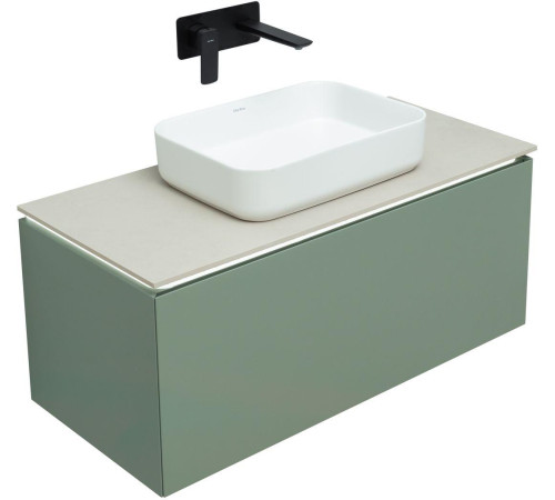 Тумба под раковину Allen Brau Infinity 100 1.21004.CGM олива матовый
