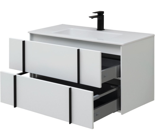 Тумба под раковину Allen Brau Reality 90 1.32006.WM белый матовый