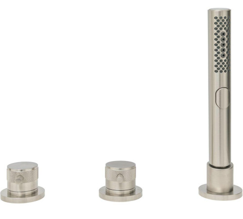 Смеситель на борт ванны Allen Brau Priority 5.31007-BN (с внутренней частью) никель браш