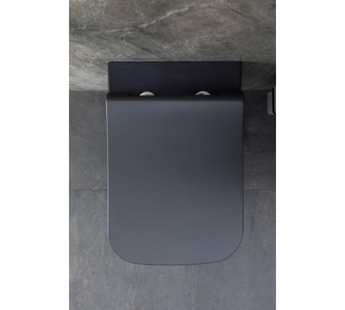 Чаша подвесного унитаза Allen Brau Infinity 4.21011.AN антрацит