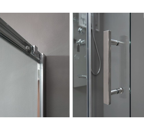 Душевой уголок Aquanet Delta NPE1131 150x80, прозрачное стекло