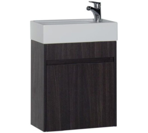 Тумба с раковиной Aquanet Лидс 50 эвкалипт мистери