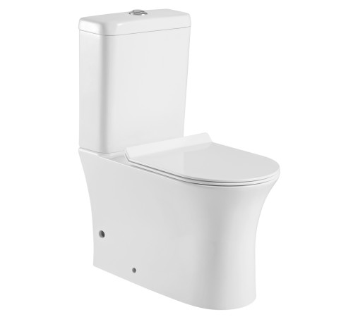 Чаша напольного унитаза Aquanet Rimless Roll-C CL-12249B