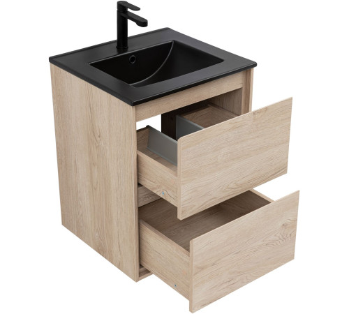 Тумба под раковину Aquanet Милан 50 дуб светлый