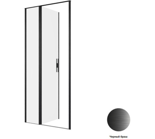 Душевая дверь Allen Brau Priority 90 3.31027.BBA черный браш