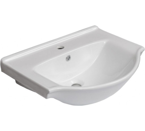 Тумба под раковину Aquanet Донна 60 белый глянец