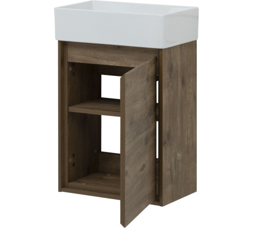 Тумба под раковину Aquanet Милан 45 дуб рустикальный