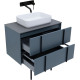 Тумба под раковину Allen Brau Reality 80 1.32005.BGM синий матовый