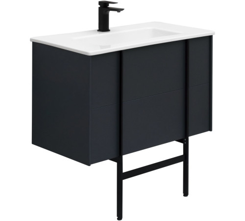 Тумба под раковину Allen Brau Reality 80 1.32005.AM антрацит матовый
