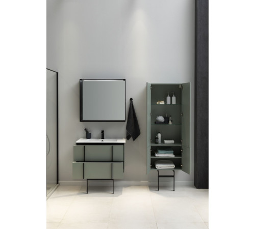 Тумба под раковину Allen Brau Reality 80 1.32005.CGM олива матовый