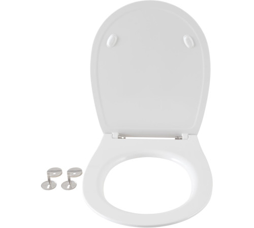 Крышка-сиденье для унитаза Allen Brau Fantasy Smartfix, Soft-Close 4.11005.20 белый глянец