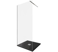 Душевая перегородка Allen Brau Infinity 1 90 3.21007.BA серебро браш