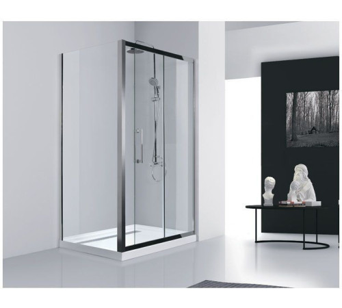 Душевой уголок Aquanet Delta NPE1131 150x80, прозрачное стекло