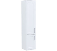 Шкаф-пенал Aquanet Бостон new L 35 белый сатин