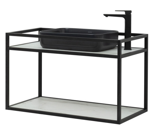 Консоль под раковину Allen Brau Liberty 90 1.33003.BB черный браш