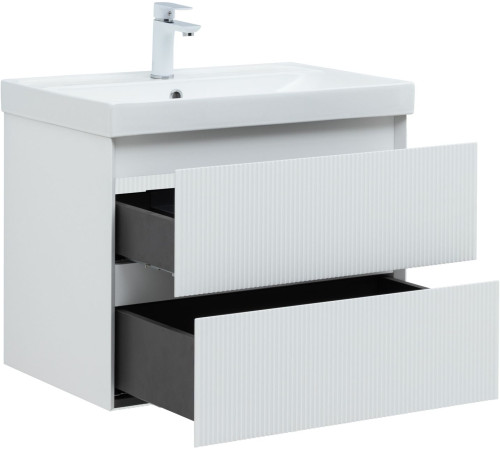 Тумба под раковину Aquanet Альтера 70 белый матовый