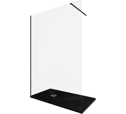 Душевая перегородка Allen Brau Infinity 1 140 3.21027.BBA черный браш