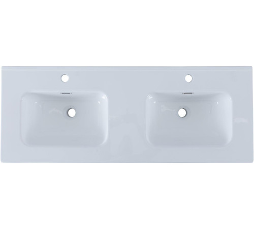 Раковина Aquanet Flat 120 (двойная) белая