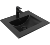 Раковина Aquanet Flat 50 черная матовая