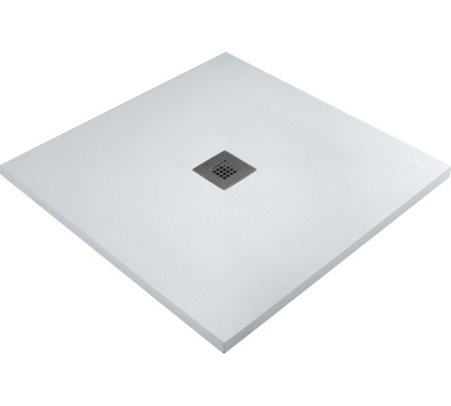 Душевой поддон Allen Brau Priority 90x90 8.31002-21 белый камень