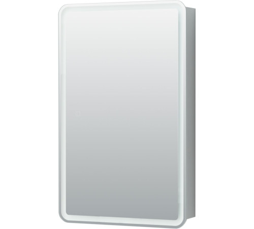 Зеркальный шкаф Aquanet Оптима 50 с LED подсветкой