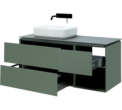 Тумба под раковину Allen Brau Infinity 120 1.21005.CGM L олива матовый