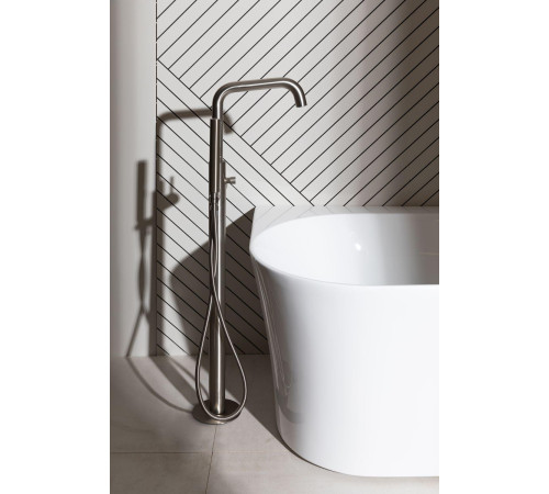 Смеситель для ванны Allen Brau Priority 5.31008-BN (с внутренней частью) никель браш