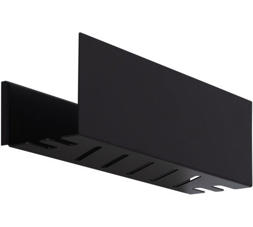 Полка Aquanet Магнум 40x12 черная матовая