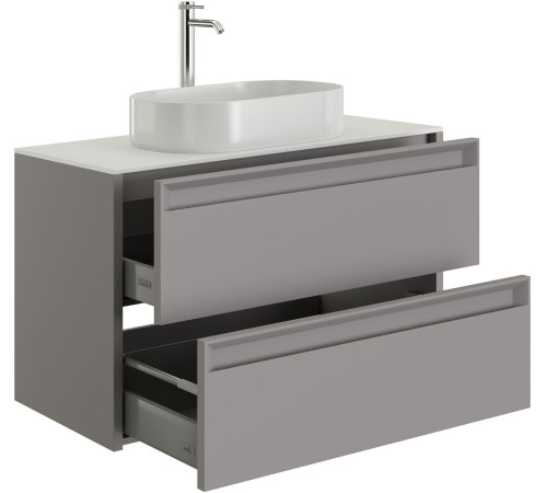 Тумба под раковину Allen Brau Fantasy 80 1.11001.PGM 2.0 платина матовый