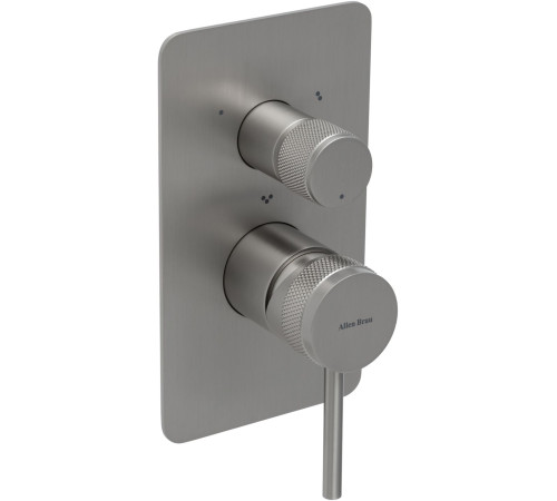 Смеситель для ванны Allen Brau Priority 5.31A11-BN (с внутренней частью, 3 выхода) никель