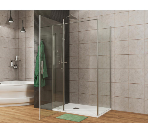 Душевой уголок Allen Brau Priority 120x100 3.31031.00 + 3.31046.00 хром