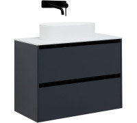 Тумба под раковину Allen Brau Activity 90 1.34005.AM антрацит матовый/черный браш