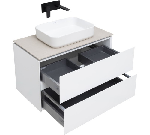 Тумба под раковину Allen Brau Infinity 85 1.21001.WM белый матовый