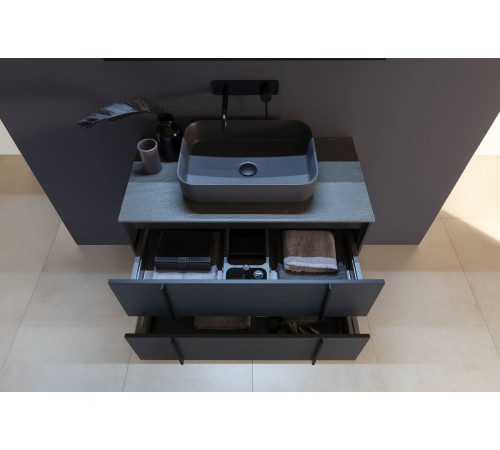 Тумба под раковину Allen Brau Reality 100 1.32007.AM антрацит матовый