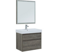 Мебель для ванной Aquanet Nova Lite 75 дуб рошелье (2 ящика)