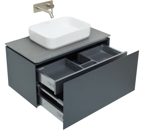Тумба под раковину Allen Brau Infinity 85 1.21002.AM антрацит матовый
