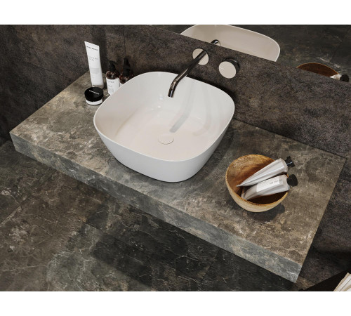 Раковина накладная Allen Brau Priority 40 белый глянец