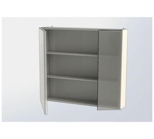 Зеркальный шкаф Aquanet Порто 80 белый