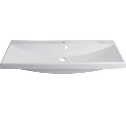 Тумба под раковину Aquanet Нота New 100 напольная, дуб веллингтон табак