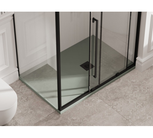 Душевой поддон Allen Brau Priority 100x100 8.31005-CGM олива