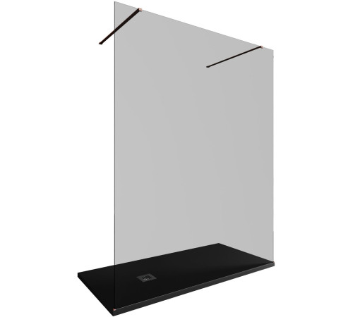 Душевая перегородка Allen Brau Infinity 2 160 3.21060.60.T медь браш