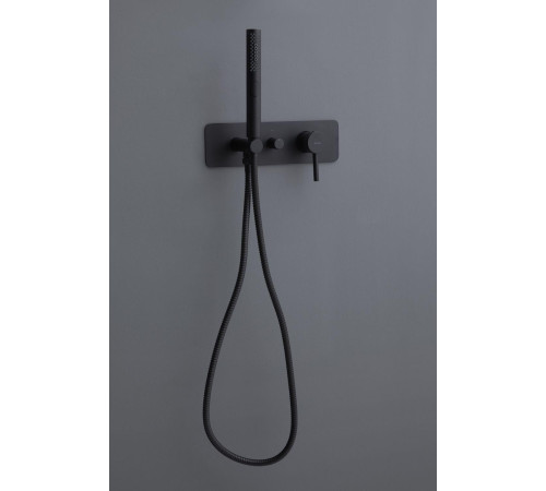 Смеситель для душа Allen Brau Priority 5.31009-31 (с внутренней частью, 2 хода) черный матовый
