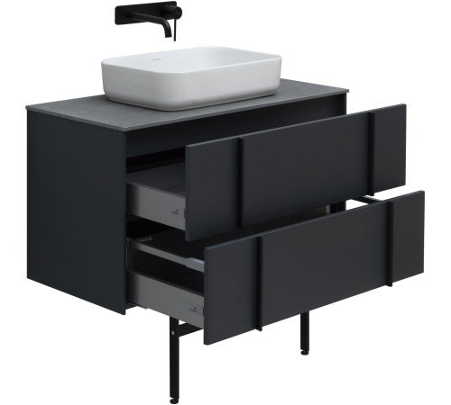 Тумба под раковину Allen Brau Reality 90 1.32006.AM антрацит матовый