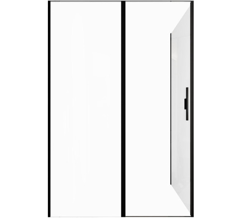 Душевой уголок Allen Brau Priority 140x90 3.31012.BBA + 3.31018.BBA черный браш