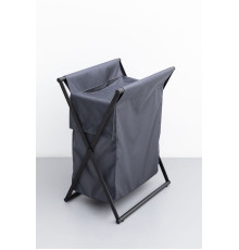 Корзина для белья Allen Brau Priority черный/серый