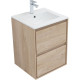 Тумба под раковину Aquanet Милан 50 дуб светлый