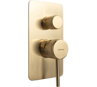 Смеситель для ванны Allen Brau Priority 5.31A11-GB (с внутренней частью, 3 выхода) золото