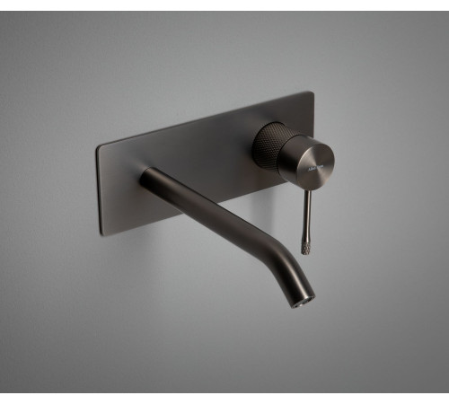 Смеситель для раковины Allen Brau Priority 4.0 5.31D03-MG (с внутренней частью) графит браш